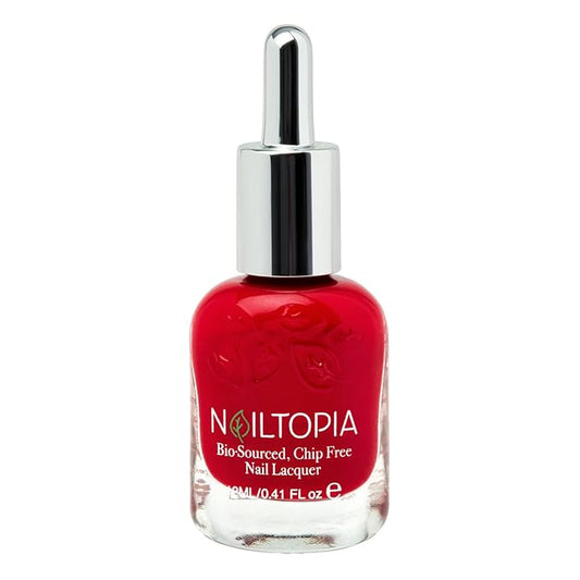 Nailtopia Bio-Sourced, Chip Free Nail Lacquer - All Natural, Strengthening Biotin and Superfood-Infused Polish - Chip Resistant Formula - Quick-Dry, Long Lasting Wear - Don't Kill My Vibe - 0.41 oz