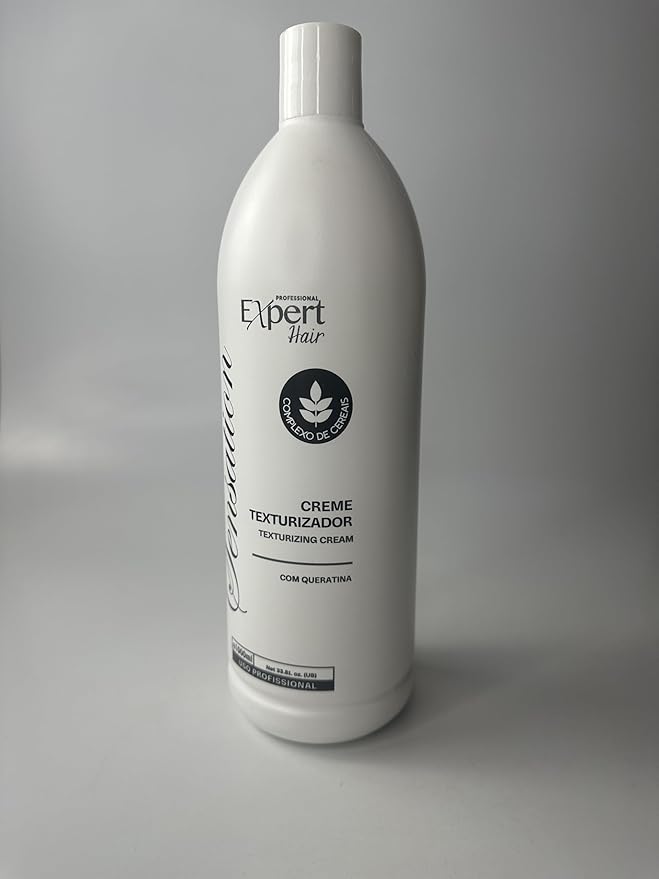 Expert Hair Sensation, Brazilian Keratin Hair Treatment - Anti Frizz for All Hair Types – Long-Lasting Straightening - Keratina Para Alisar El Pelo, Brazilian Blowout Products (1L/33.8fl.oz)