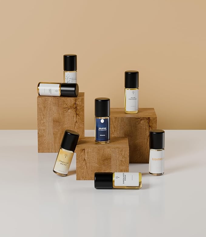 Eternal perfume oils - Discovery Set4 (7 x 5ml/1.18 fl. oz) - Testing Sampler Fragrances - Diverse Fragrance Collection - Inspired by Luxury Scents - Long-Lasting - Perfumes Sample Collection