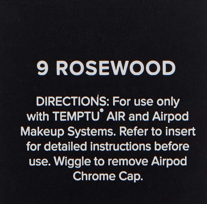 TEMPTU Perfect Canvas Airbrush Foundation Airpod: Anti-Aging Long-Wear Makeup, Buildable Coverage Semi-Matte, Natural Finish