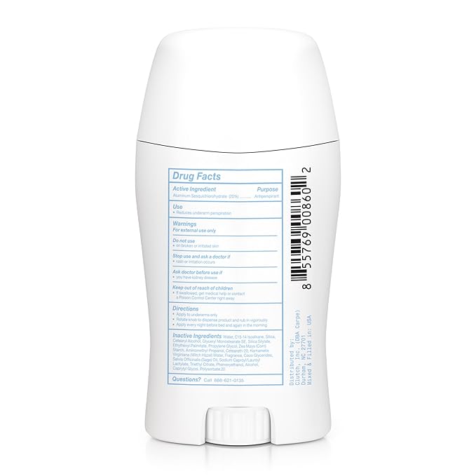 Carpe Underarm Antiperspirant and Deodorant, Fresh Powder Scent