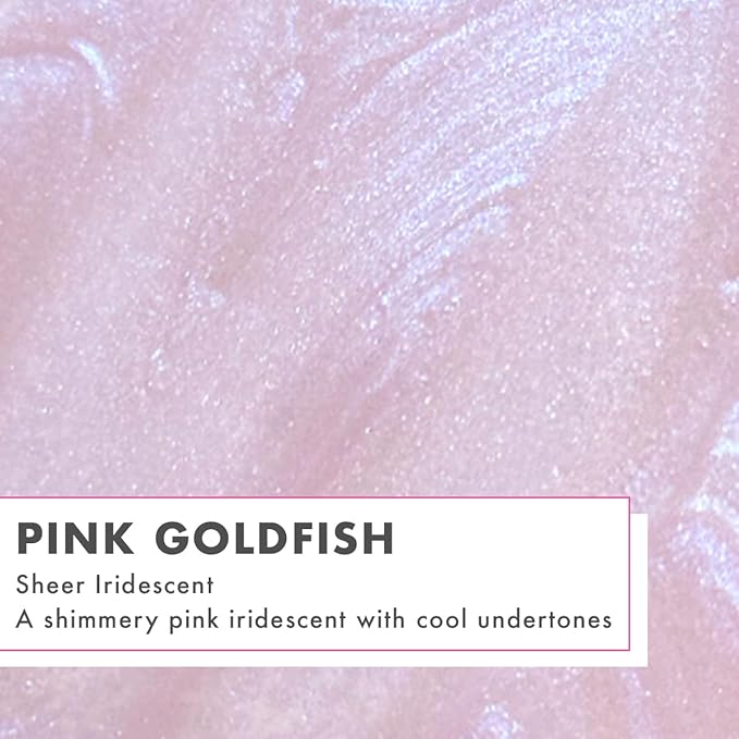 Olive & June Gel Polish | UV LED Nail Lamp Needed | Long Lasting Formula | Up to 21 Days of Wear | Damage-Free Removal |Salon-Quality Manicure at Home | Pink Goldfish | Pink Iridescent
