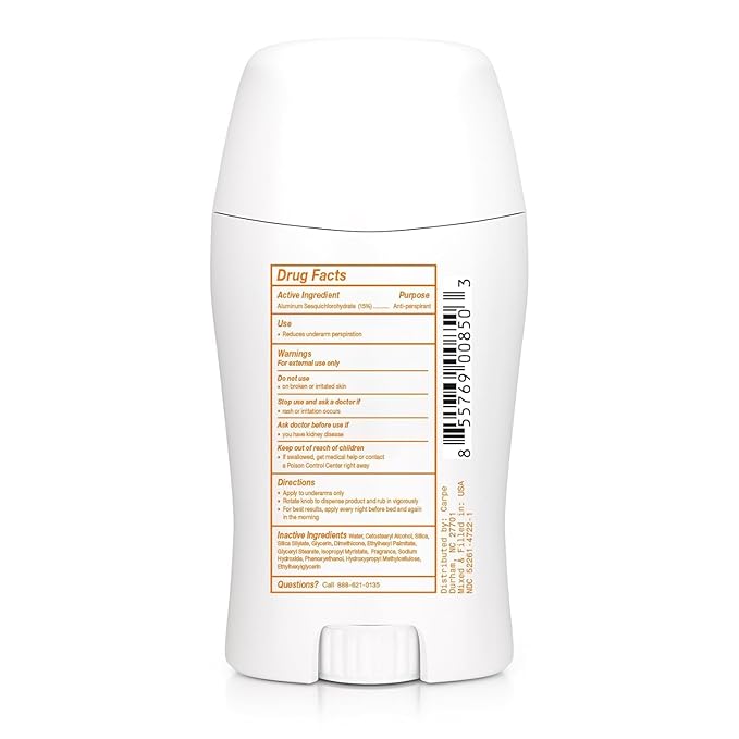 Carpe Underarm Antiperspirant and Deodorant, Clinical strength with Lavender Citrus scent, Combat excessive sweating Stay fresh and dry, Great for hyperhidrosis (Pack of 3)