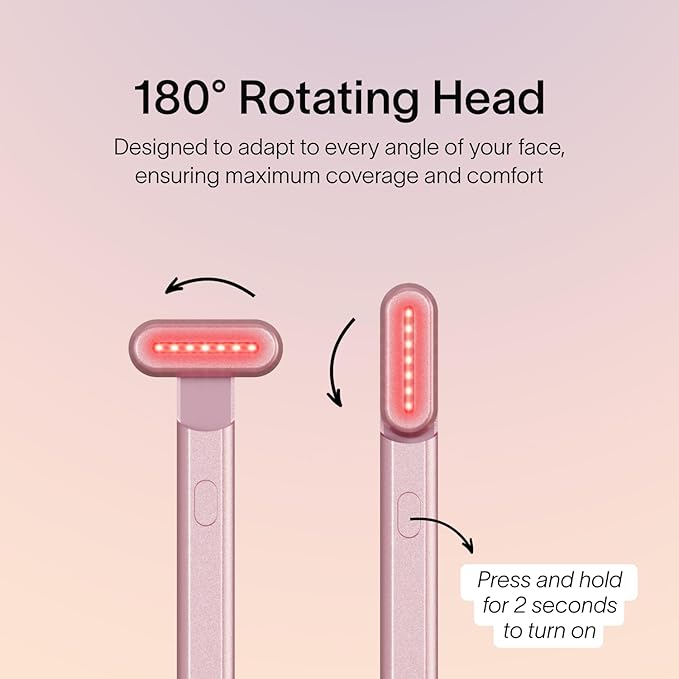 Solawave 4-in-1 Radiant Renewal Red Light Therapy Wand & Renew Complex Activation Serum | Beauty Device for Face & Neck | Serum Boosts Anti-Aging Effects, Reduces Wrinkles, Dark Circles & Puffiness