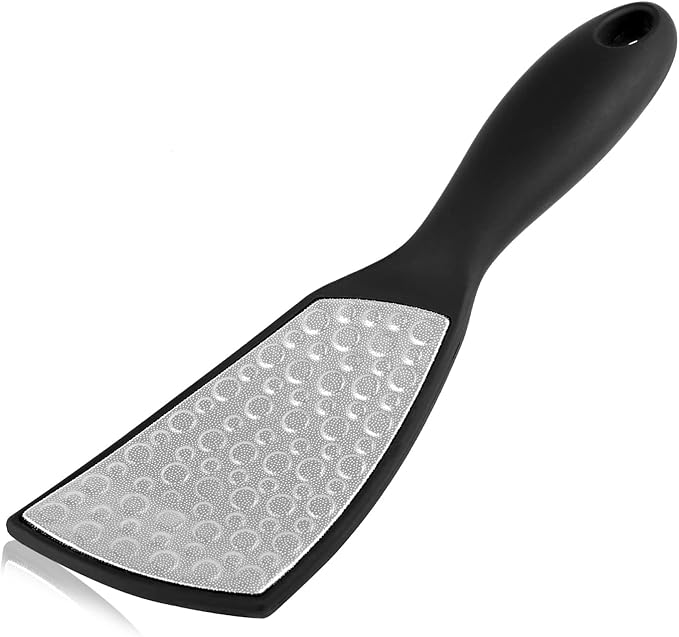 Foot Rasp Foot File and Callus Remover, Best Foot Care Pedicure Metal Surface Tool to Remove Hard Skin, Double Sided Multidirectional Can be Used on Both Wet and Dry Feet