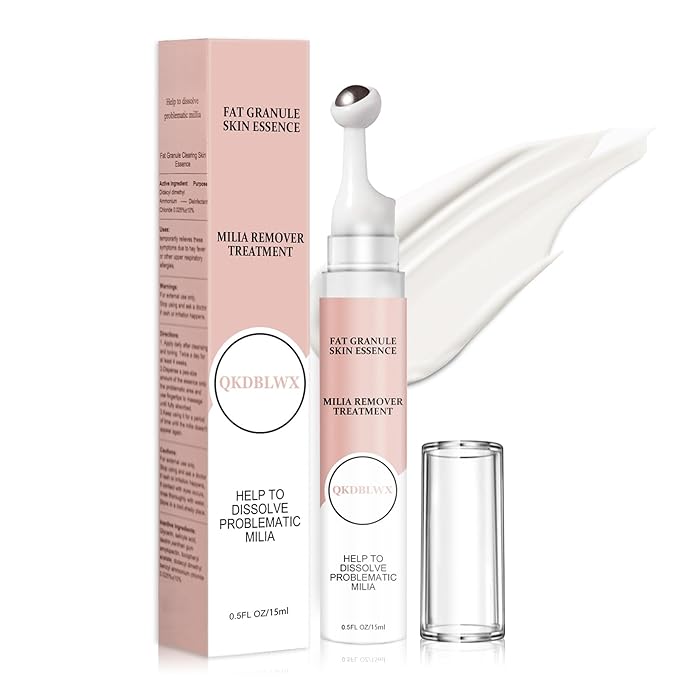 Milia Remover Serum for Eye & Face,Milia Spot Treatment with Salicylic Acid,Milia Acne Serum