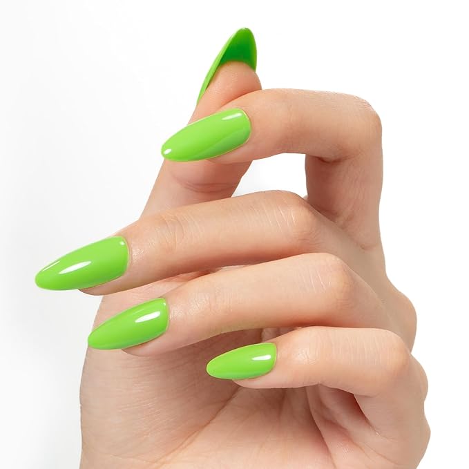 MAYCHAO 15ML Apple Green Gel Nail Polish 1Pc Bright Green Gel Polish Soak Off UV LED Nail Polish Nail Art Starter Manicure Salon DIY at Home, 0.5 OZ