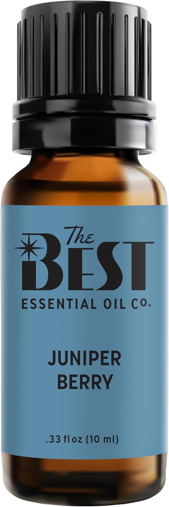 The Best Juniper Berry Essential Oil Premium Grade- 100% Pure & Natural for Aromatherapy, Diffuser, Spa, Massage, Air Freshener- 10 ml (.33 fl oz)