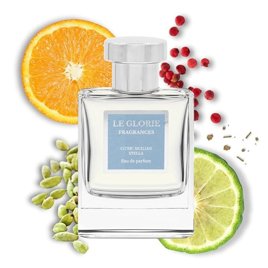 Citric Sicilian Stella inspired by Met.eeore EDP, Long Lasting Luxury Perfume Spray for Men, Cruelty Free - 1.7 fl oz 50ml