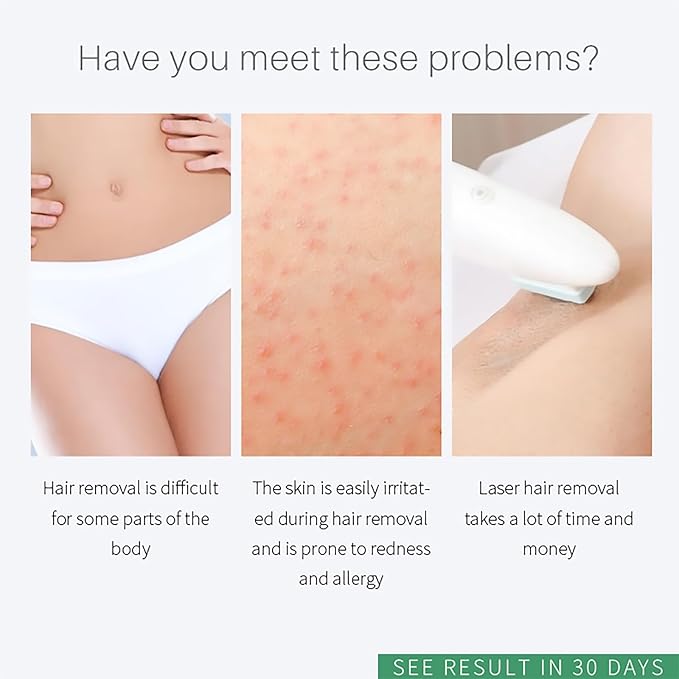 Hair Removal Spray，Painless Permanent Hair Removal Inhibitor Spray for Hands, Legs, Underarms and Lips，100% Natural Ingredients, Mild and Non-Irritating，30ml