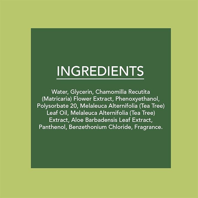 Body Prescriptions Tea Tree Facial Wipes, Moisturizing, Deep Cleansing Face Towelettes, Refreshing + Nourishing, Gentle Cleansing Cloths, 50 Count (Pack of 4), Fresh,Tea Tree