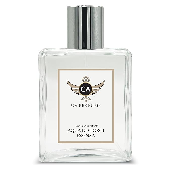 CA Perfume Impression of Aqua Di Giorgi Eszensa For Men Long Lasting Men's Cologne Eau de Parfum Spray Bottle 3.4 Fl Oz/100ml