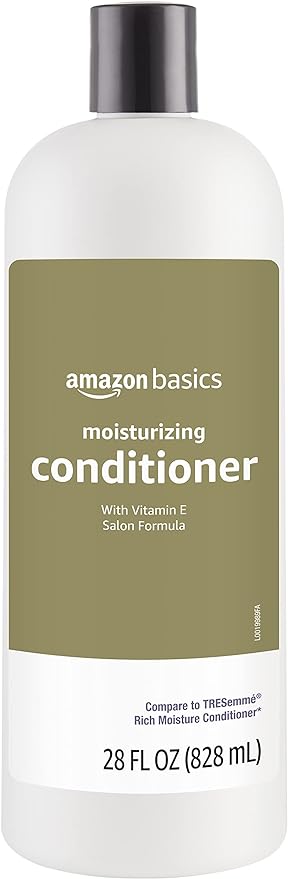 Amazon Basics Moisture Rich Conditioner, 28 Fl Oz (Pack of 4)