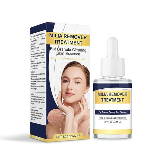 Milia Remover Serum for Eyes and Face,Milia Spot Removal with Salicylic Acid，Milia Acne Serum