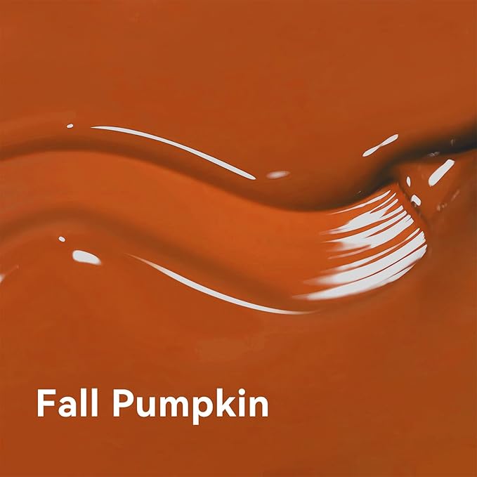 MAYCHAO 15ML Gel Nail Polish 1Pc Fall Pumpkin Gel Polish Soak Off UV LED Orange Nail Polish Nail Art Starter Manicure Salon DIY at Home, 0.5 OZ