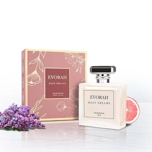 House Of Evorah Hazy dreams (3.38 fl oz) Women's Eau De Parfum | Skin friendly long lasting perfume I fruity perfume I Premium luxury fragrance