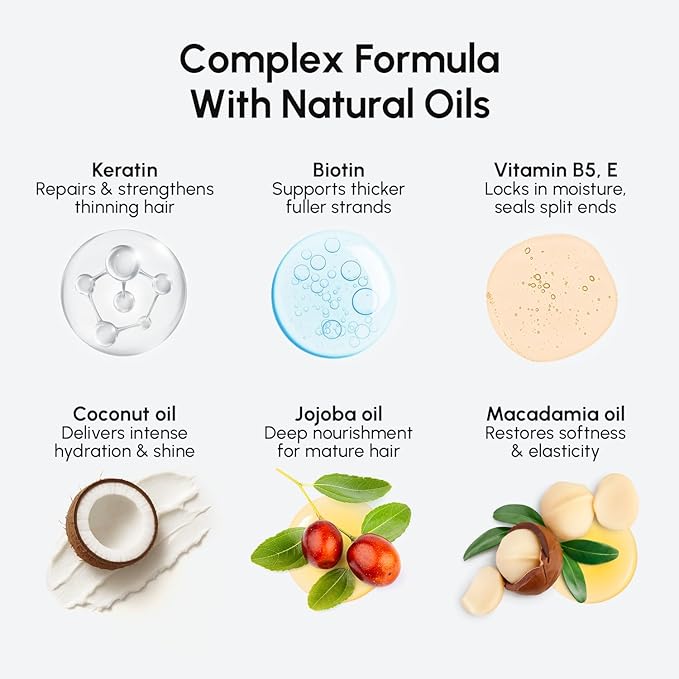 MAREE Deep Conditioning Hair Mask Conditioner for Women & Men – Hydrating Moisturizing Color Safe Hair Conditioner – Hair Moisturizer for Curly Dry Damaged Color Treated – Acondicionador Para Cabello