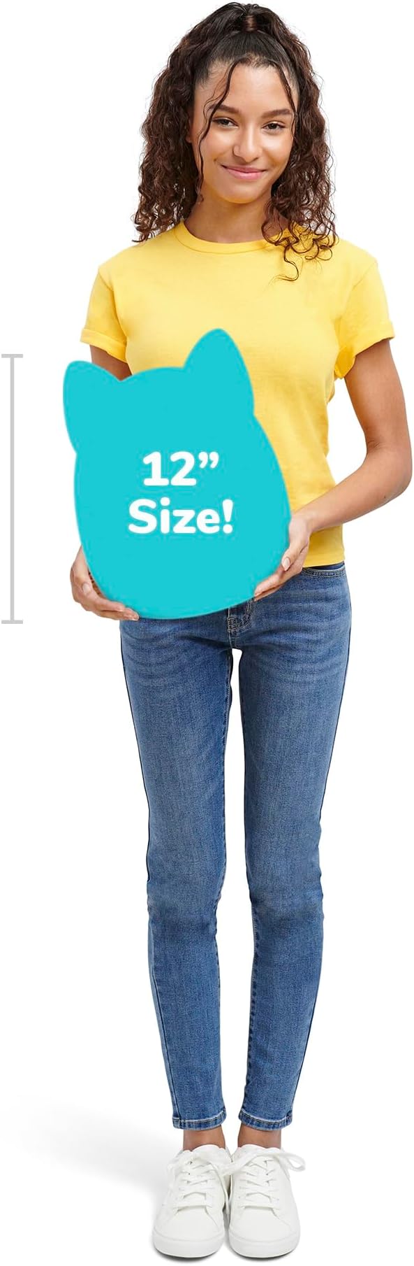 Squishmallows Original Care Bears 12in Grumpy Bear – Official Jazwares Plush (Medium-Sized)