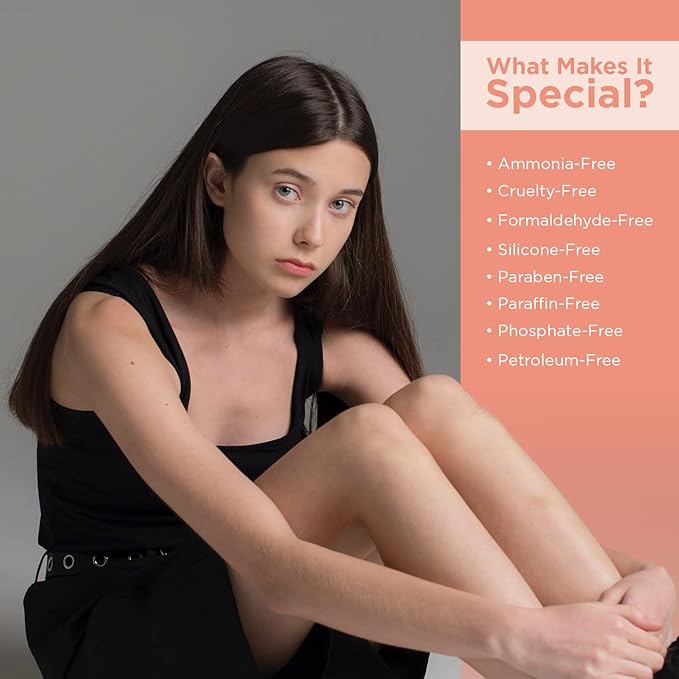 One N' Only Powder Hair Color Kit, Black, Permanent Color in Single Application, 100% Gray Hair Coverage without Lift, Just Add Water - No Developer Needed, Vegan and Cruelty Free