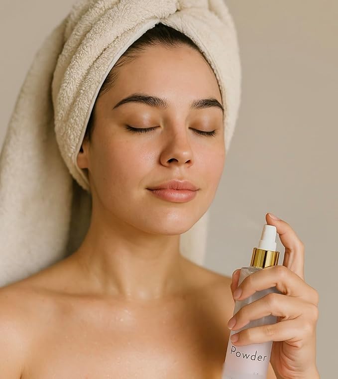 BABY POWDER Soft & Fresh Women’s Body Mist, Fine Fragranced Body Misting Spray, Sensual light scent Fragrance, Hair & Body Spritz Essential Oils