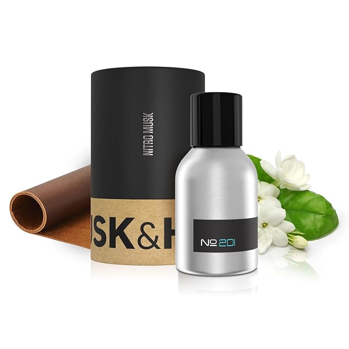 Premium Impression of Ombre Leather 2018 (T.F.), No. 201, 1.5oz of Pure Concentrated Oil Cologne, Cologne for Men, Ingeniously Crafted Using the Finest Ingredients by Musk and Hustle in USA