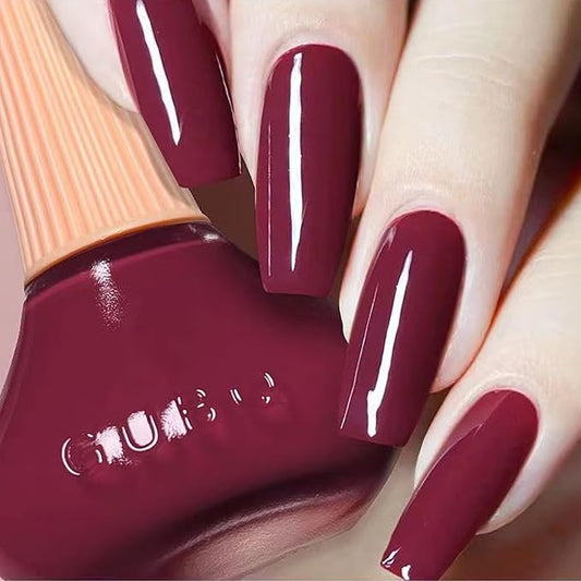 Major Dijit Quick Dry Nail Polish Brown Summer Nail Lacquer for Nail Art Regular Nail Polish 0.41 fl oz.