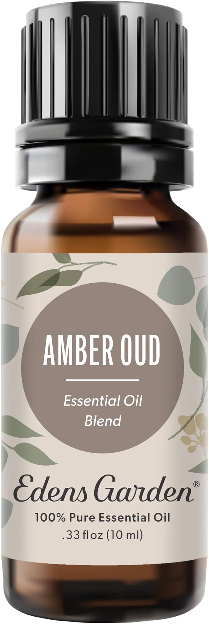 Edens Garden Amber Oud Essential Oil Blend- 100% Pure Premium Grade, Undiluted, Natural, Therapeutic, Aromatherapy, The Best for Diffusing, Candle, Laundry, Humidifiers 10 ml (.33 fl oz)
