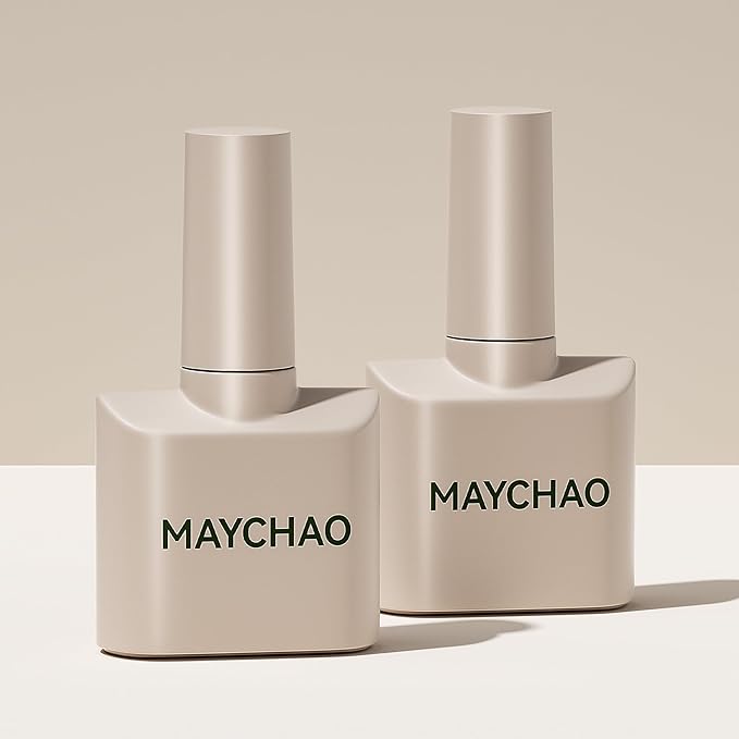 MAYCHAO 15ML Forest Gel Nail Polish 1Pc Green Gel Polish Soak Off UV LED Nail Polish Nail Art Starter Manicure Salon DIY at Home, 0.5 OZ