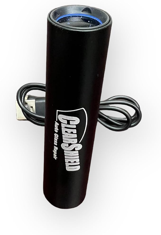 Clearshield UV Curing Light - Portable UV Light for Resin Curing - Durable, Rechargeable Ultraviolet Flashlight for Auto Glass & Windshield Repair