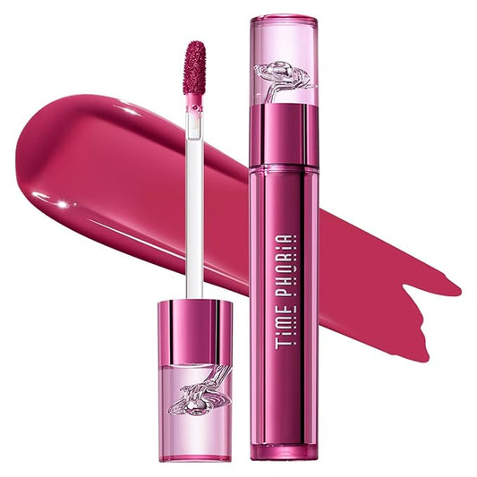 ALTERA BLURRING LIP TINT - Shine Lip Gloss to Soft Blurry Lip Matte Finish, Long-Lasting Lip Stain, Smooth and Blur lip lines, Watery-Velvet Feel, Hydrating & Non-Sticky (004 SWIRL)