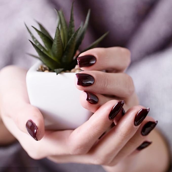 Major Dijit Quick Dry Nail Polish Brown Summer Nail Lacquer for Nail Art Regular Nail Polish 0.41 fl oz.