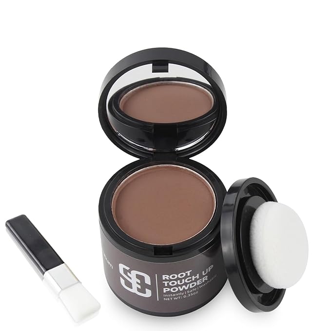 SOVONCARE Hairline Powder - Root Touch Up & Gray Hair Concealer for Men and Women, Instantly Covers Thinning Hair and Bald Spots, Natural-Looking Coverage Light Auburn 0.35 oz