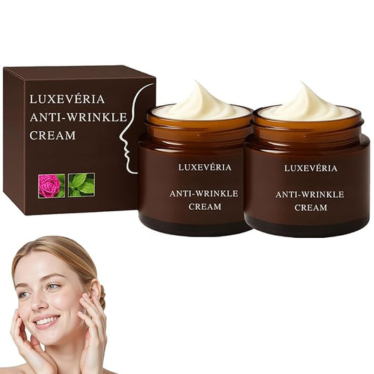 Luxevéria Retinol Anti-Wrinkle Cream, Advanced Skin Firming Cream, Luxeveria Body Firming Cream-30g, Improve Skin Sagging and Fine Lines, Natural Ingredients for All skin Types (2 Bottle)