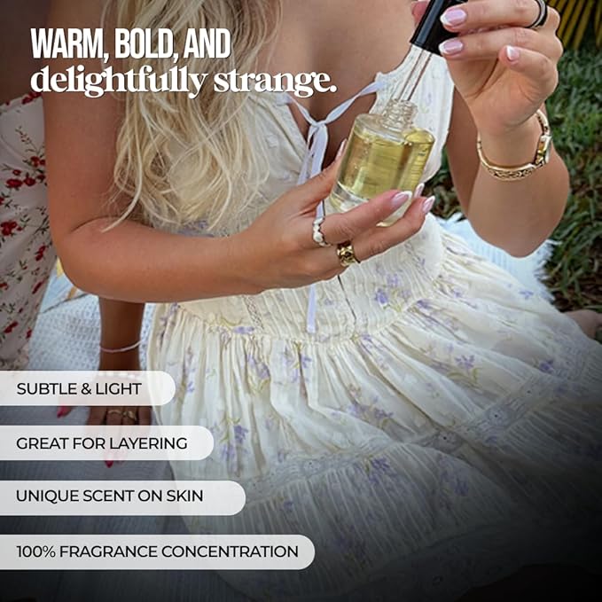 Eternal perfume oils for Women and Men - Amber Confusion Insp. by Alien Hypersense - Eau De Perfum Scents- Alcohol-Free Perfume Oil for women - Long Lasting Designer Perfumes 50ml+30ml (Pack of 2)