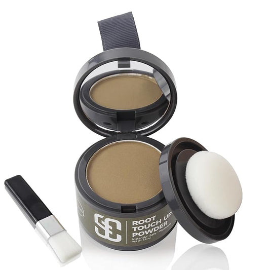 SOVONCARE Hairline Powder - Root Touch Up & Gray Hair Concealer for Men and Women, Instantly Covers Thinning Hair and Bald Spots, Natural-Looking Coverage Blonde