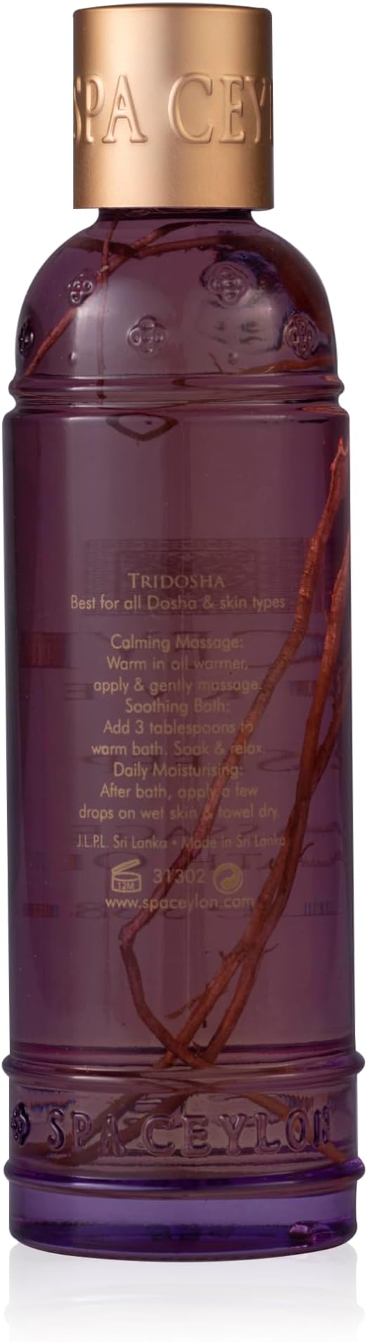 SPA CEYLON Sleep Massage & Bath Oil, Natural Therapy Blend, Ayurveda, Lavender Scented Relaxing Body Massage Oil