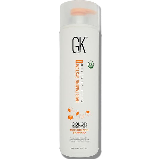 GK HAIR Sulfate-Free Moisturizing Shampoo for Women Deep Conditioning Hair Mask with Keratin and Argan Oil Frizz Control Hydrate Treatment for Dry Color-Treated Damaged Hair – 33.8 Ounce