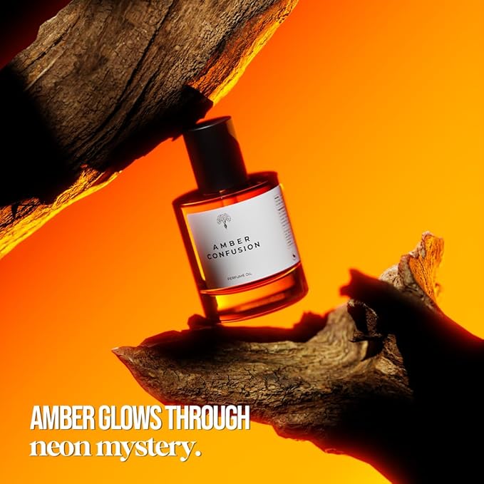 Eternal perfume oils for Women and Men - Amber Confusion Insp. by Alien Hypersense - Eau De Perfum Scents- Alcohol-Free Perfume Oil for women - Long Lasting Designer Perfumes 50ml+30ml (Pack of 2)