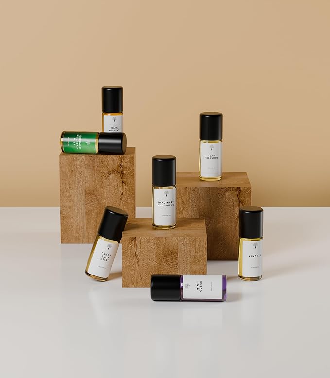 Eternal perfume oils - Discovery Set8 (7 x 5ml/1.18 fl. oz)- Testing Sampler Fragrances - Diverse Fragrance Collection - Inspired by Luxury Scents - Long-Lasting - Perfumes Sample Collection