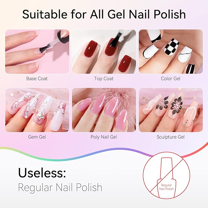 Makartt UV Nail Lamp: LED Light for Gel Polish 36W Nails Curing Dryer with 4 Timer Setting Display Auto Sensor, Professional Flash Cure Lamp for Salon & Home