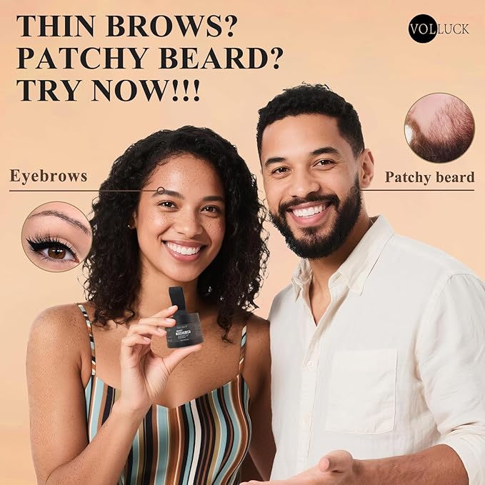 VOLLUCK Hairline Powder Instantly, Root Touch up Powder Hair Color Upgraded, Grey Root Cover up Conceals Hair Loss, Hairline Shadow for Women & Men for Thinning Hair Natural, Sweatproof (Light Brown)