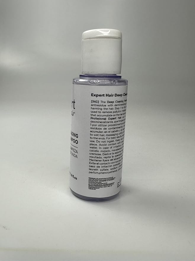 Expert Hair Sensation Keratin Hair Treatment Brazilian 100ml (2Pack) + Deep Cleansing Shampoo 30ml -Anti Frizz, Long Lasting Results-Keratina Para Alisar El Pelo, Keratina Brasileña– Complete Set