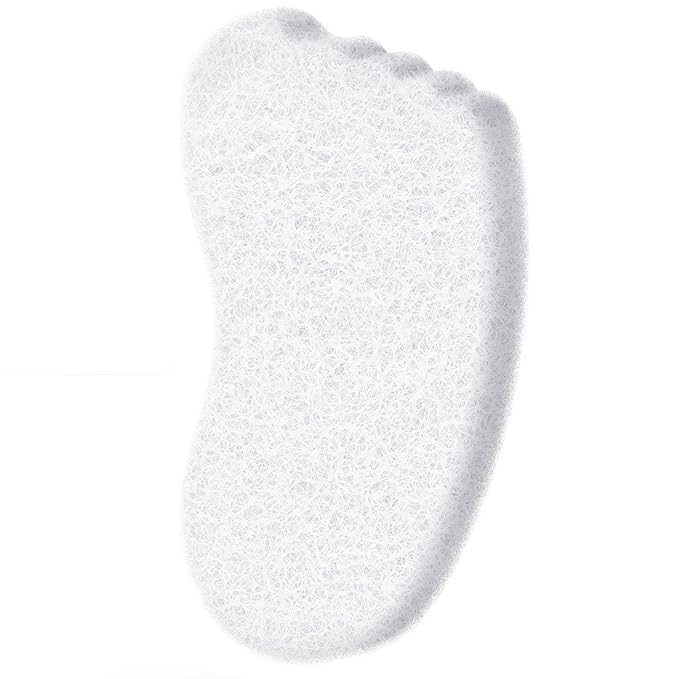 HartFelt Foot Exfoliating Sponge | Chemical-Free Foot Scrubbers for Smooth & Soft Feet | Gentle Sponge Pad for Callus Removal, Dead Skin & Cleansing | Made in USA - 1 Count