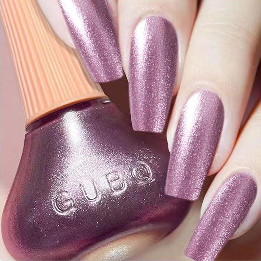Major Dijit Quick Dry Nail Polish Purple Silver Summer Nail Lacquer for Nail Art Regular Nail Polish 0.41 fl oz.