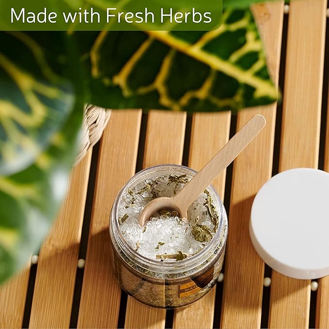 Christmas Gifts for Women Who Have Everything, Epsom Bath Salts Gift Basket Set, Relaxing Self Care Salt W/Essential Oil, Gifts for Mom, Lavender, Eucalyptus, Lemon, Coconut, Tea Tree, Honey Almond