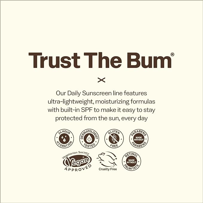 Sun Bum Daily SPF 50 Clear Gel Face Sunscreen - Broad Spectrum Moisturizing Facial Sunscreen with Vitamin E - Vegan and Hawaii 104 Act Compliant (Without Octinoxate & Oxybenzone) - Travel Size 1.7 oz