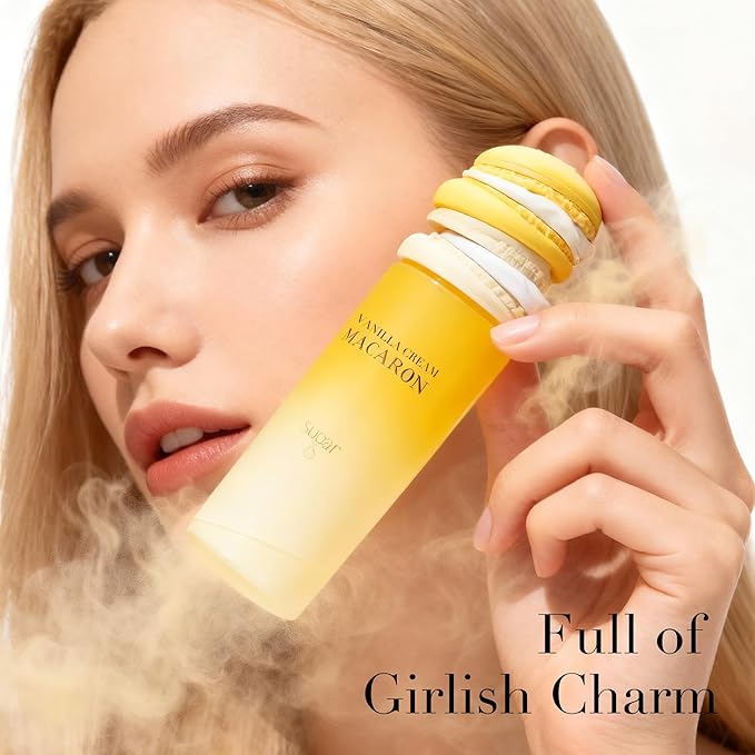 Vanilla Cream Berries Cream Perfume for Women, Sweet Gourmand Scent, Long Lasting Fragrance EDP, Cologne for Daily Use, 3.4 Fl Oz