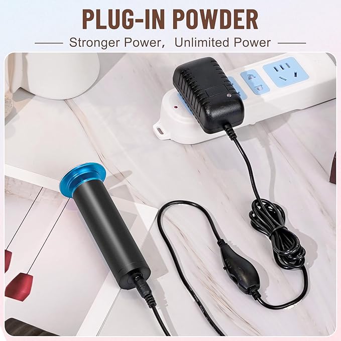 Dermawave Electric Foot File Callus Remover for Feet, Professional Foot Scrubber Sander Grinder for Dead Skin Cracked Heel, Pedicure Tool with 60 Sandpaper Discs for Men & Women