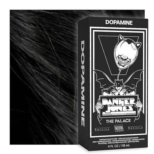 Danger Jones Semi-Permanent Hair Color (Dopamine - Black)