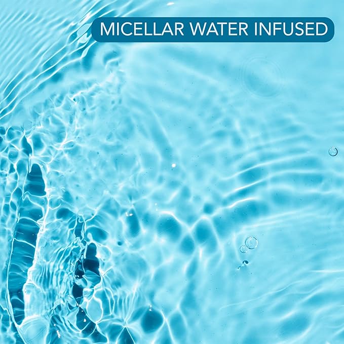 Dr. Wellness Gentle Cleansing Facial Wipes Variety Pack for All Skin Types, 30 Count (Pack of 4), Micellar